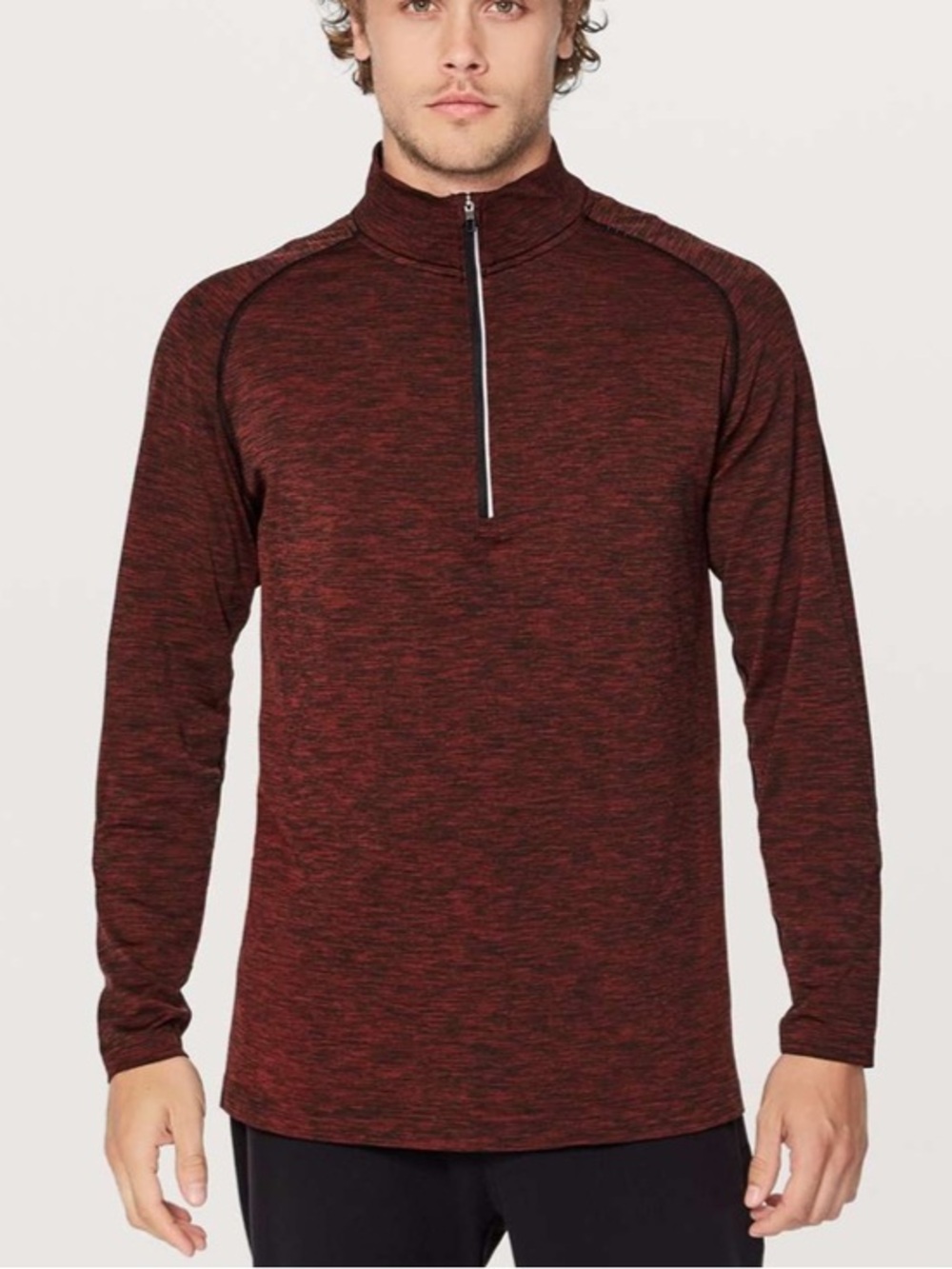 Lululemon Mens Metal Vent Tech 1/2 Zip - XL